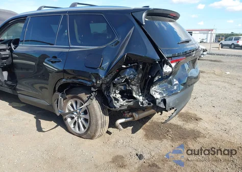 2025 Toyota Grand Highlander Xle z USA, uszkodzony, nr VIN 5TDAAAA56SS030380